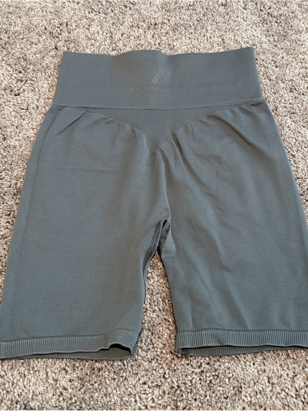 High-Waist Seamless Bike Shorts